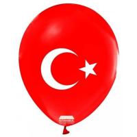 Türk Bayrağı Baskılı Jumbo Boy Balon